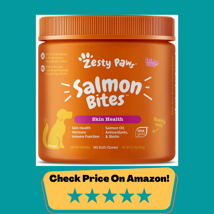 Salmon Fish Oil Omega 3 for Dogs