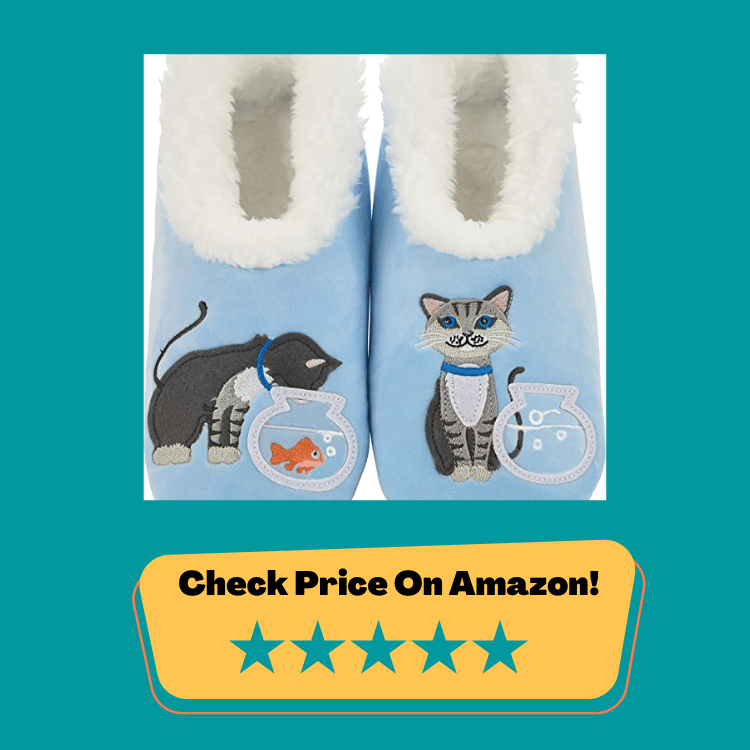 #5 Snoozies Pairable Slipper Socks – Cozy and Fun House Slippers for Women, Fuzzy Slipper Socks with Unique Designs, Non-Slip