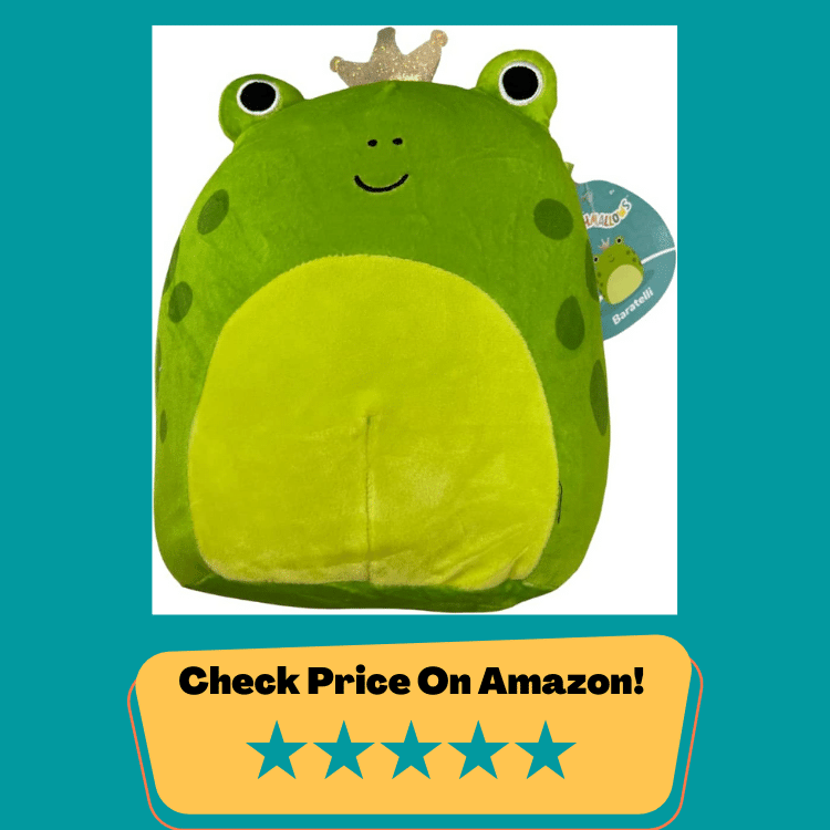 #3 Squishmallow Official Kellytoy Plush 8 Inch Squishy Soft Plush Toy Animals (Baratelli Green Frog)