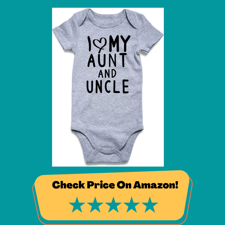 #7 UNICOMIDEA Baby Boys Girls Romper Letter Printed Jumpsuit Short Sleeve Bodysuits Infant Funny Onesie for 0-12 Months