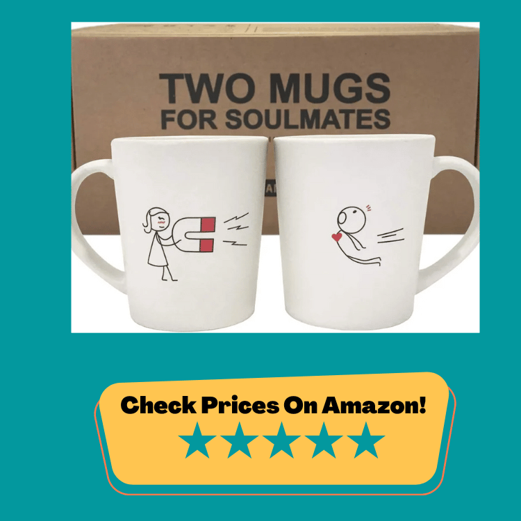 #6 BoldLoft You Are Irresistible Couple Coffee Mugs-Couple Mugs Set Boyfriend Gifts Husband Gifts for Wife Couple Gifts for Anniversary Valentine's Day Birthday Engagement Wedding Dating Gifts for Him